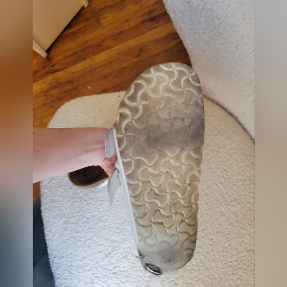 Birkenstock Arizona White Two-Strap Sandals Size 39 - Picture 7 of 8